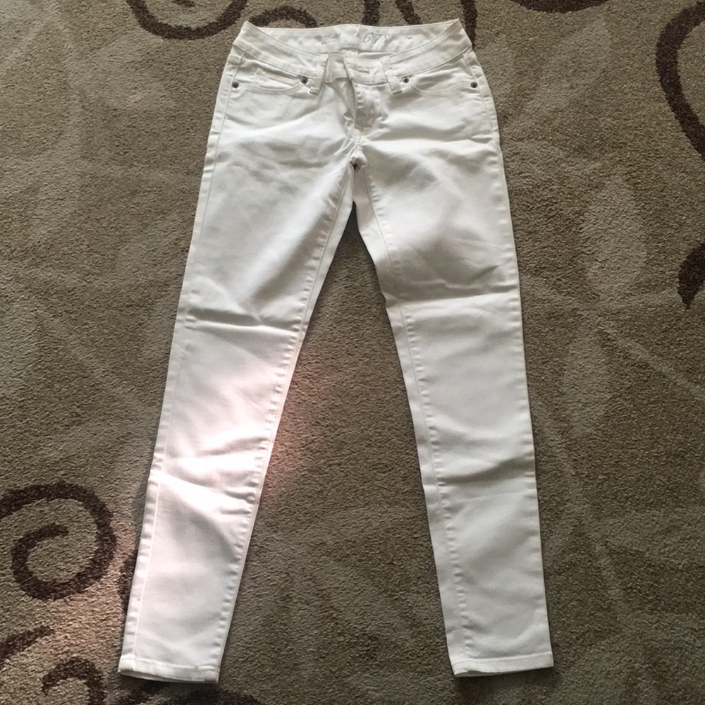 The Limited Denim- white pants